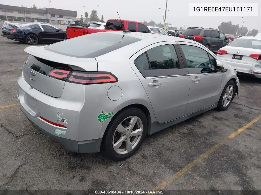 2014 Chevrolet Volt VIN: 1G1RE6E47EU161171 Lot: 40618404