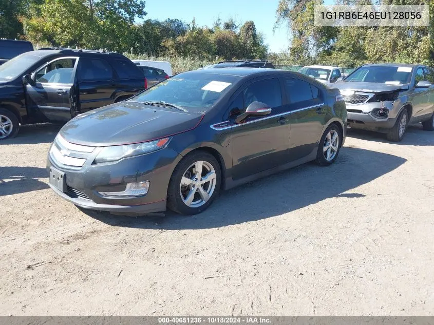 2014 Chevrolet Volt VIN: 1G1RB6E46EU128056 Lot: 40651236