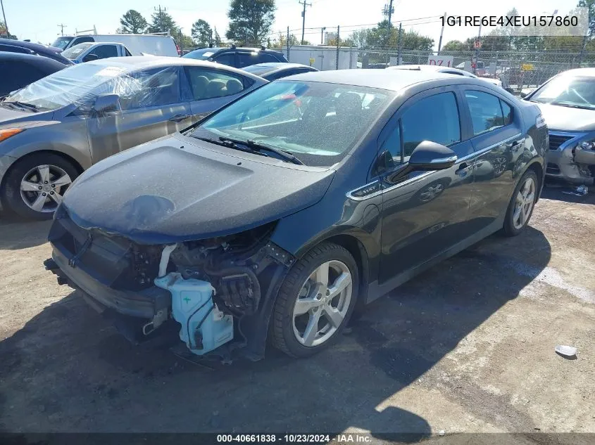 2014 Chevrolet Volt VIN: 1G1RE6E4XEU157860 Lot: 40661838