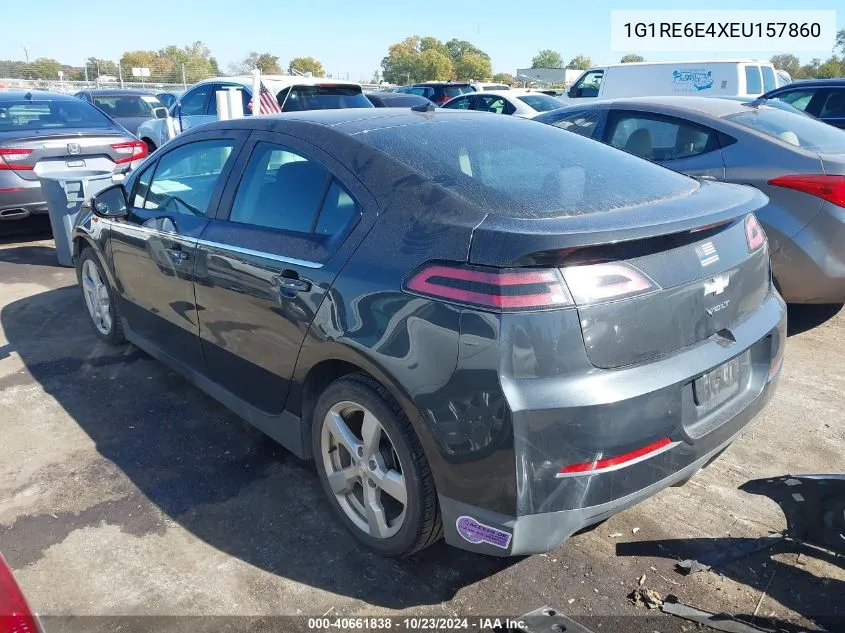 2014 Chevrolet Volt VIN: 1G1RE6E4XEU157860 Lot: 40661838