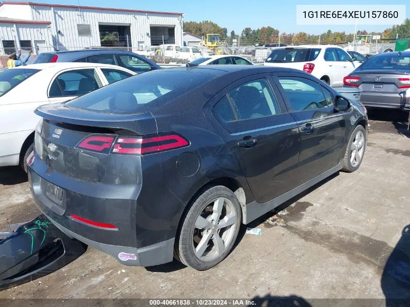 2014 Chevrolet Volt VIN: 1G1RE6E4XEU157860 Lot: 40661838