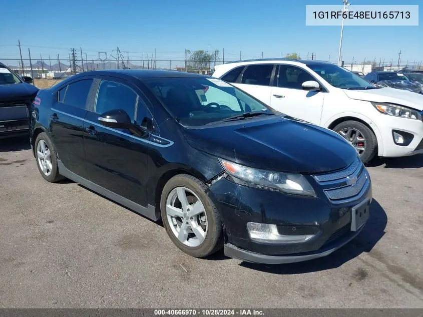 2014 Chevrolet Volt VIN: 1G1RF6E48EU165713 Lot: 40666970