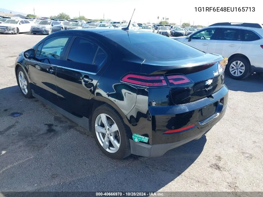 2014 Chevrolet Volt VIN: 1G1RF6E48EU165713 Lot: 40666970