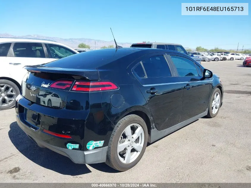 2014 Chevrolet Volt VIN: 1G1RF6E48EU165713 Lot: 40666970