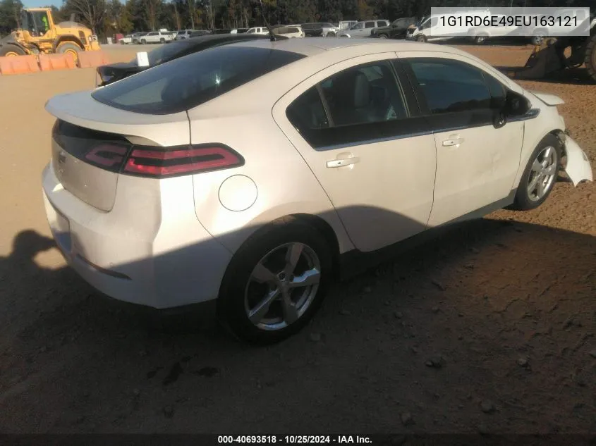 2014 Chevrolet Volt VIN: 1G1RD6E49EU163121 Lot: 40693518