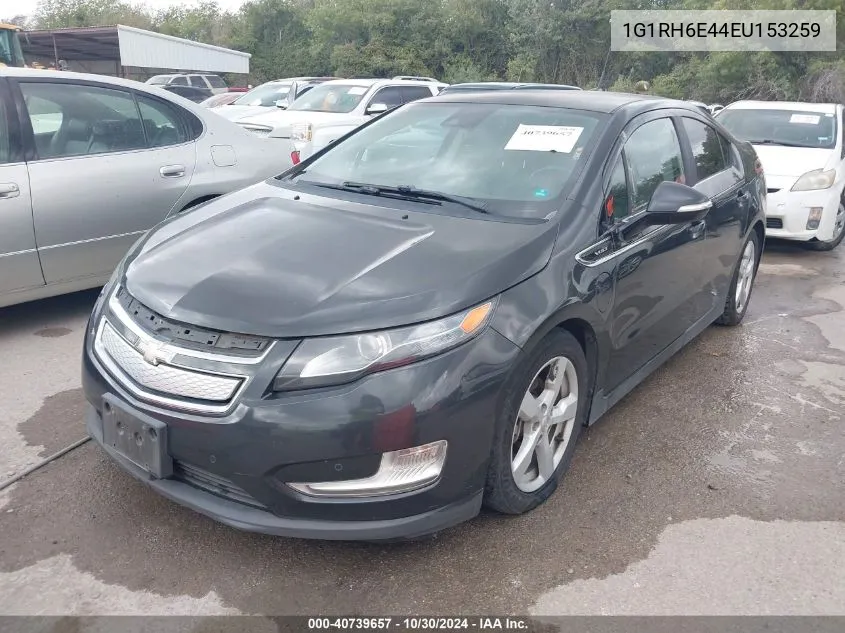 2014 Chevrolet Volt VIN: 1G1RH6E44EU153259 Lot: 40739657