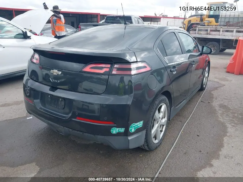 2014 Chevrolet Volt VIN: 1G1RH6E44EU153259 Lot: 40739657