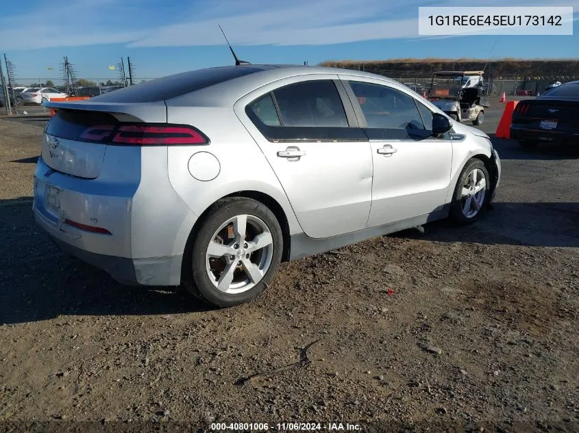 2014 Chevrolet Volt VIN: 1G1RE6E45EU173142 Lot: 40801006