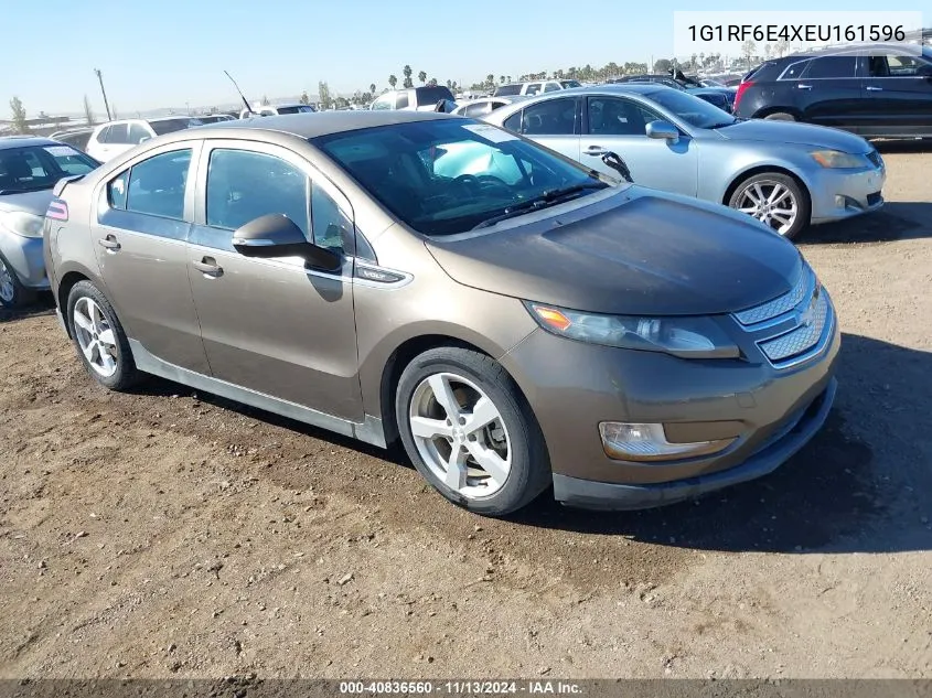 2014 Chevrolet Volt VIN: 1G1RF6E4XEU161596 Lot: 40836560