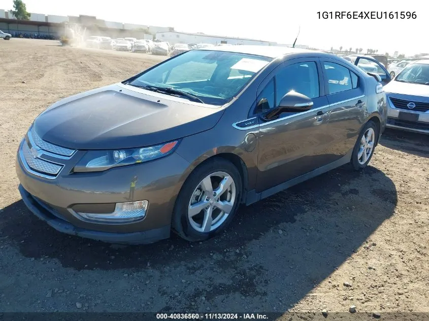 2014 Chevrolet Volt VIN: 1G1RF6E4XEU161596 Lot: 40836560