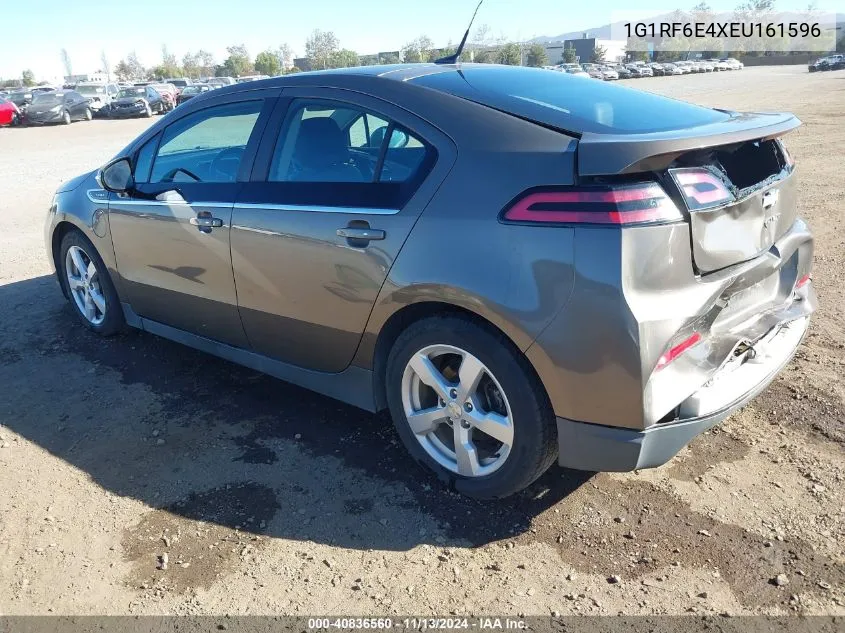 2014 Chevrolet Volt VIN: 1G1RF6E4XEU161596 Lot: 40836560