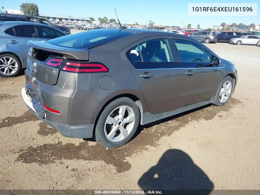 2014 Chevrolet Volt VIN: 1G1RF6E4XEU161596 Lot: 40836560