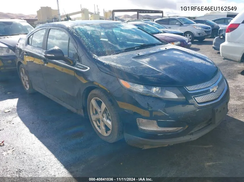 2014 Chevrolet Volt VIN: 1G1RF6E46EU162549 Lot: 40841036