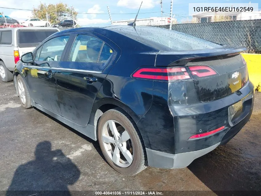 2014 Chevrolet Volt VIN: 1G1RF6E46EU162549 Lot: 40841036