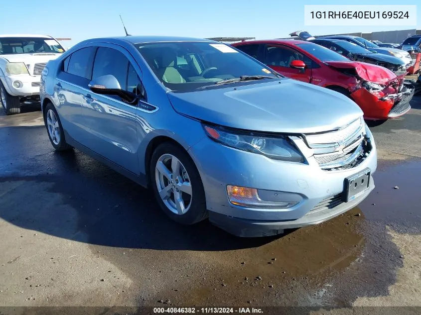 1G1RH6E40EU169524 2014 Chevrolet Volt