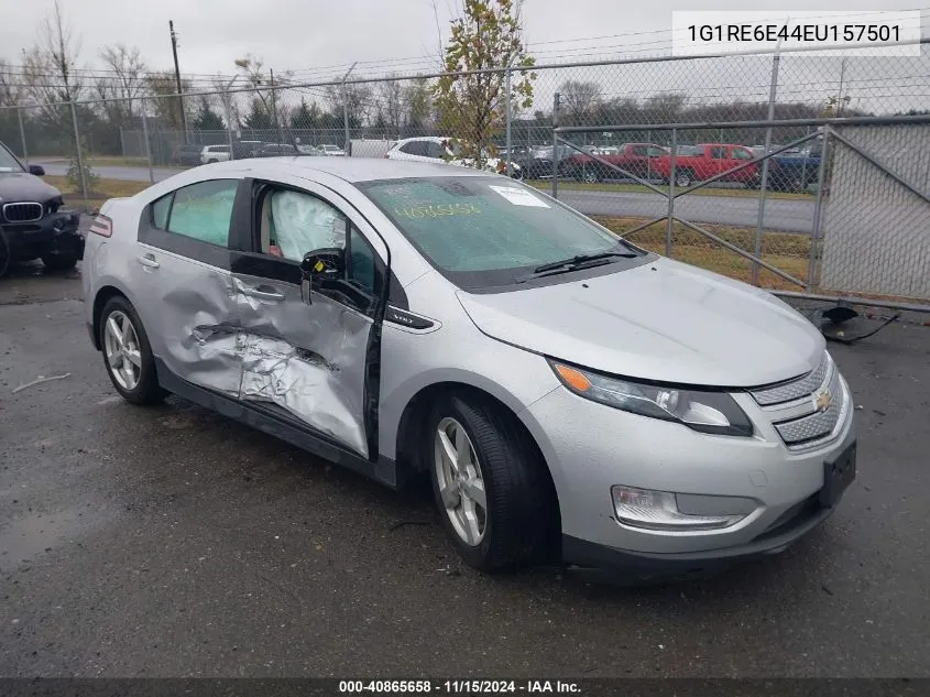 2014 Chevrolet Volt VIN: 1G1RE6E44EU157501 Lot: 40865658