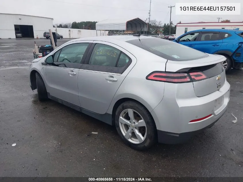 2014 Chevrolet Volt VIN: 1G1RE6E44EU157501 Lot: 40865658