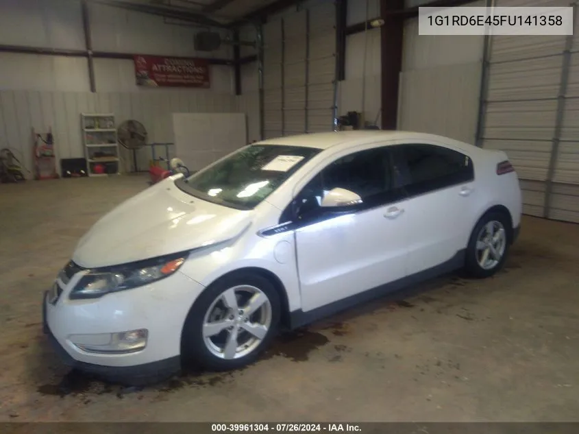 1G1RD6E45FU141358 2015 Chevrolet Volt