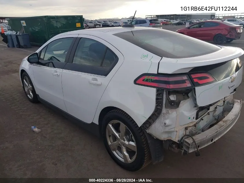 1G1RB6E42FU112244 2015 Chevrolet Volt