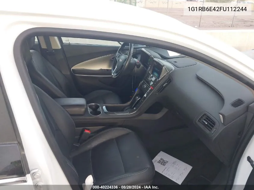 1G1RB6E42FU112244 2015 Chevrolet Volt