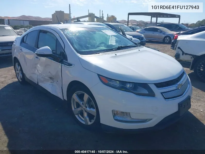 2015 Chevrolet Volt VIN: 1G1RD6E41FU127943 Lot: 40417145