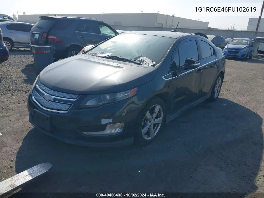 2015 Chevrolet Volt VIN: 1G1RC6E46FU102619 Lot: 40456435