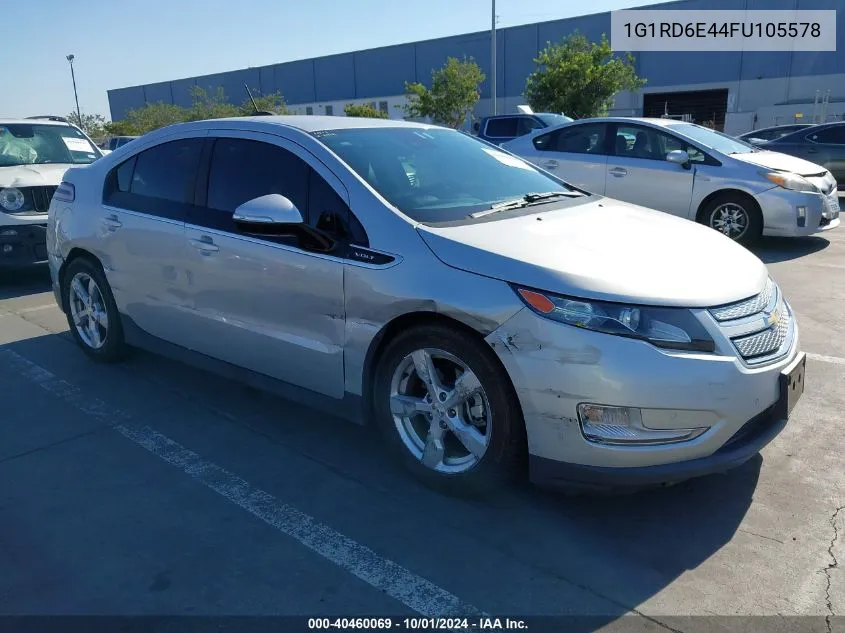 2015 Chevrolet Volt VIN: 1G1RD6E44FU105578 Lot: 40460069