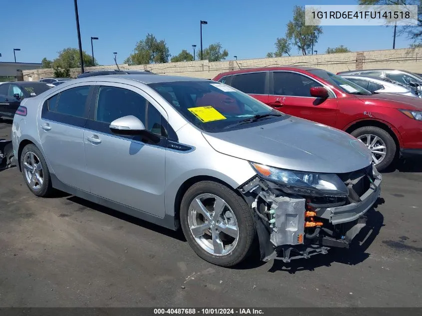 2015 Chevrolet Volt VIN: 1G1RD6E41FU141518 Lot: 40487688