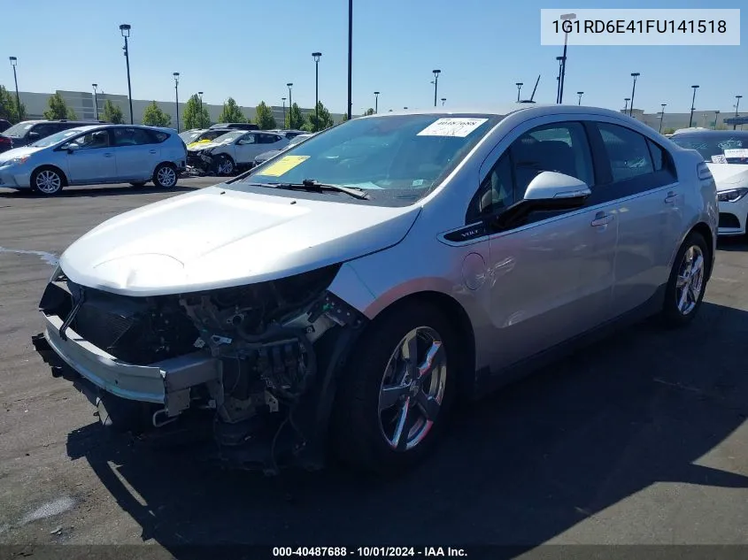 2015 Chevrolet Volt VIN: 1G1RD6E41FU141518 Lot: 40487688