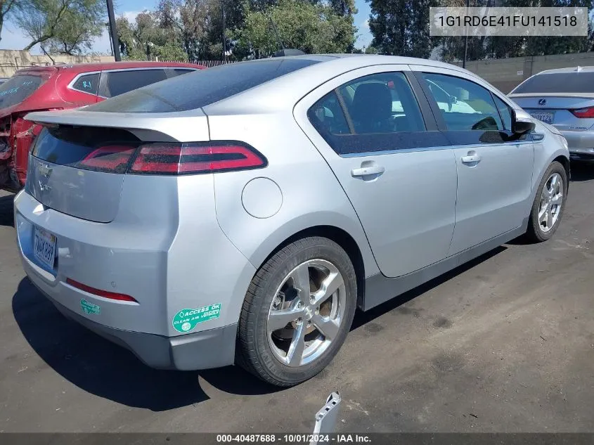 2015 Chevrolet Volt VIN: 1G1RD6E41FU141518 Lot: 40487688