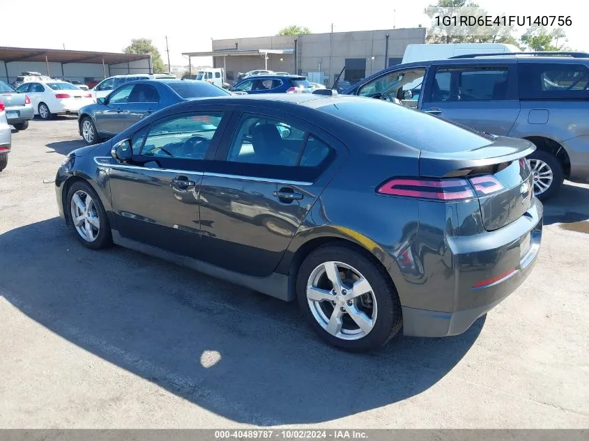 2015 Chevrolet Volt VIN: 1G1RD6E41FU140756 Lot: 40489787