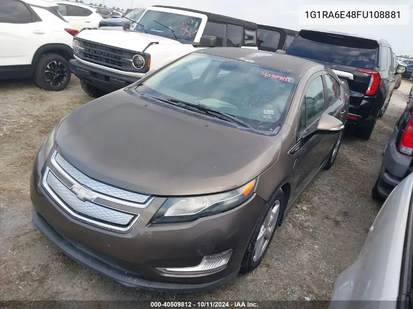 2015 Chevrolet Volt VIN: 1G1RA6E48FU108881 Lot: 40509812