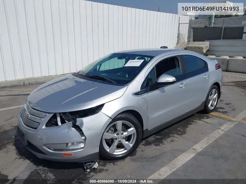 2015 Chevrolet Volt VIN: 1G1RD6E49FU141993 Lot: 40566095