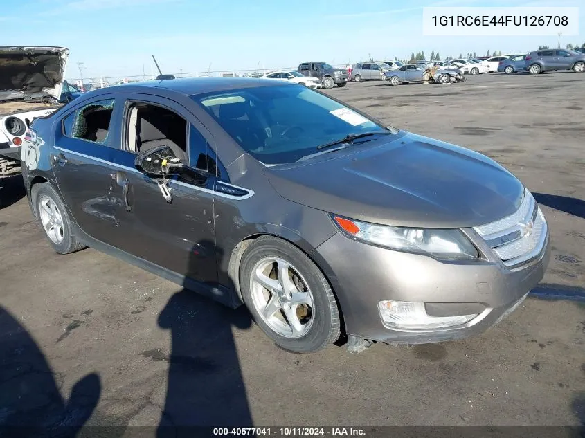 2015 Chevrolet Volt VIN: 1G1RC6E44FU126708 Lot: 40577041