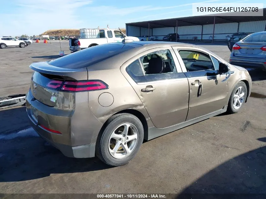 2015 Chevrolet Volt VIN: 1G1RC6E44FU126708 Lot: 40577041