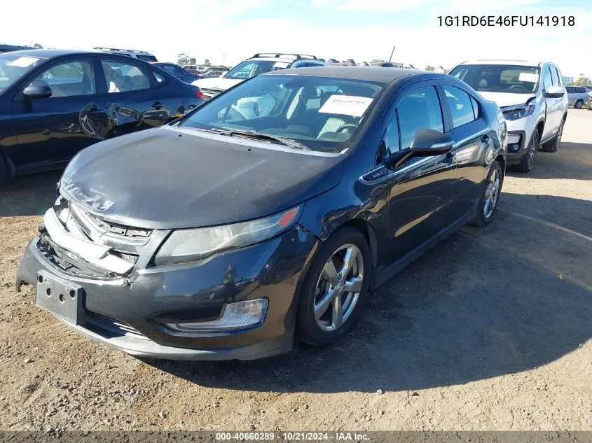 2015 Chevrolet Volt VIN: 1G1RD6E46FU141918 Lot: 40660289