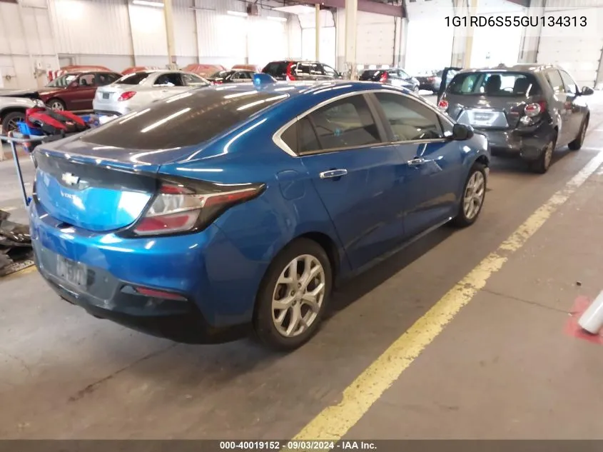 2016 Chevrolet Volt Premier VIN: 1G1RD6S55GU134313 Lot: 40019152