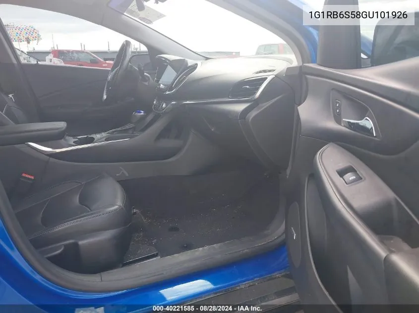 1G1RB6S58GU101926 2016 Chevrolet Volt Premier