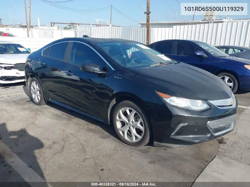 2016 Chevrolet Volt Premier VIN: 1G1RD6S50GU119329 Lot: 40328321