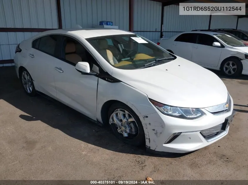 2016 Chevrolet Volt Premier VIN: 1G1RD6S52GU112544 Lot: 40375101