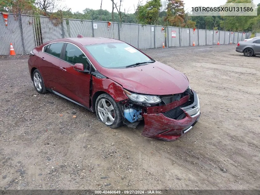 2016 Chevrolet Volt Lt VIN: 1G1RC6S5XGU131586 Lot: 40460649