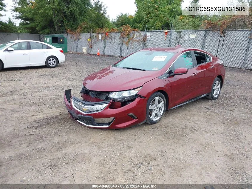 2016 Chevrolet Volt Lt VIN: 1G1RC6S5XGU131586 Lot: 40460649