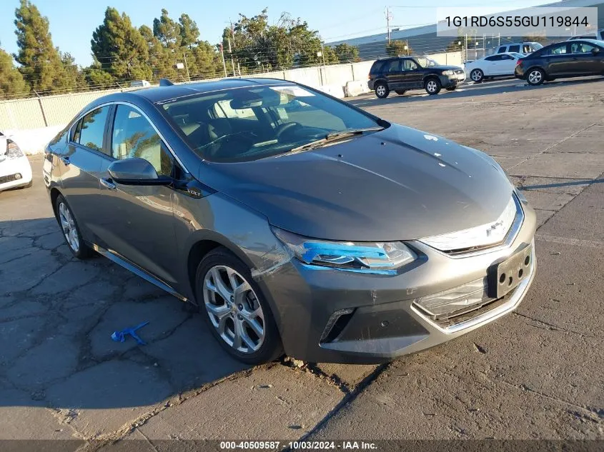 2016 Chevrolet Volt Premier VIN: 1G1RD6S55GU119844 Lot: 40509587