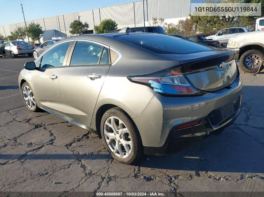 2016 Chevrolet Volt Premier VIN: 1G1RD6S55GU119844 Lot: 40509587