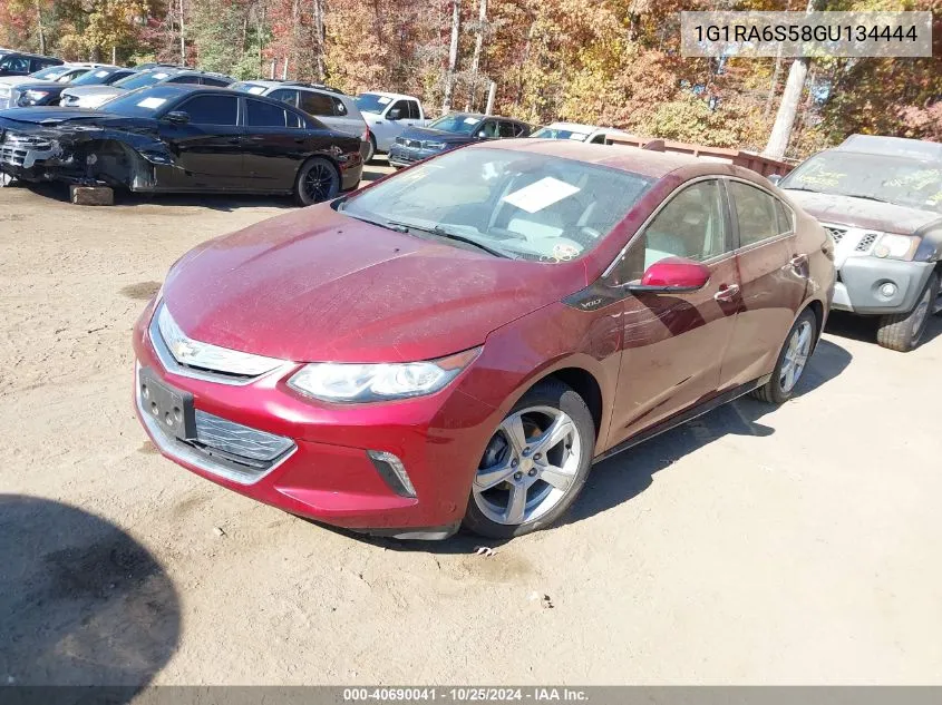 2016 Chevrolet Volt Lt VIN: 1G1RA6S58GU134444 Lot: 40690041