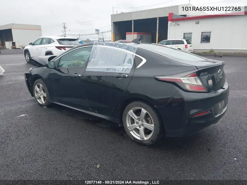 1G1RA6S5XHU122765 2017 Chevrolet Volt Lt