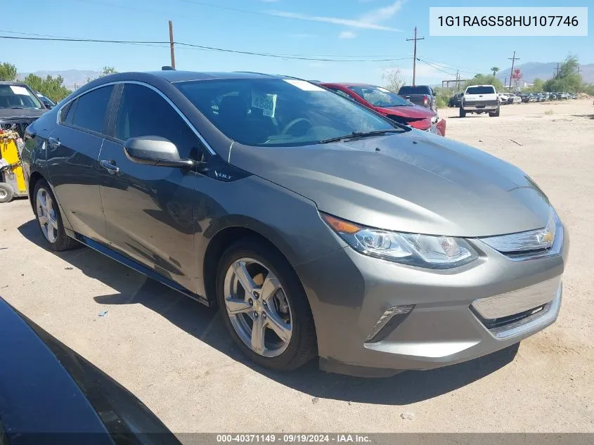 2017 Chevrolet Volt Lt VIN: 1G1RA6S58HU107746 Lot: 40371149