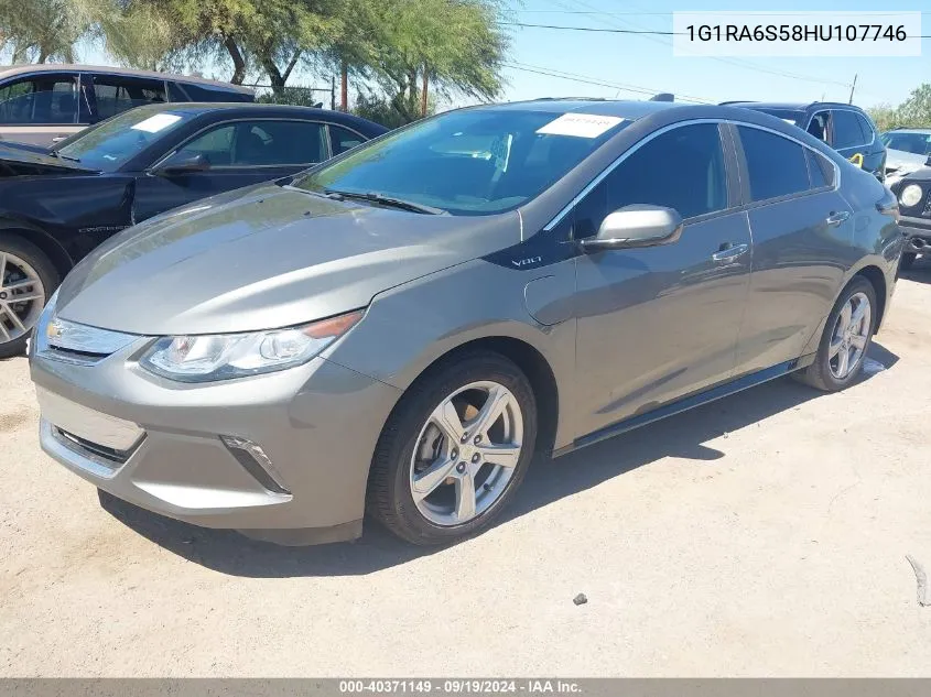 2017 Chevrolet Volt Lt VIN: 1G1RA6S58HU107746 Lot: 40371149