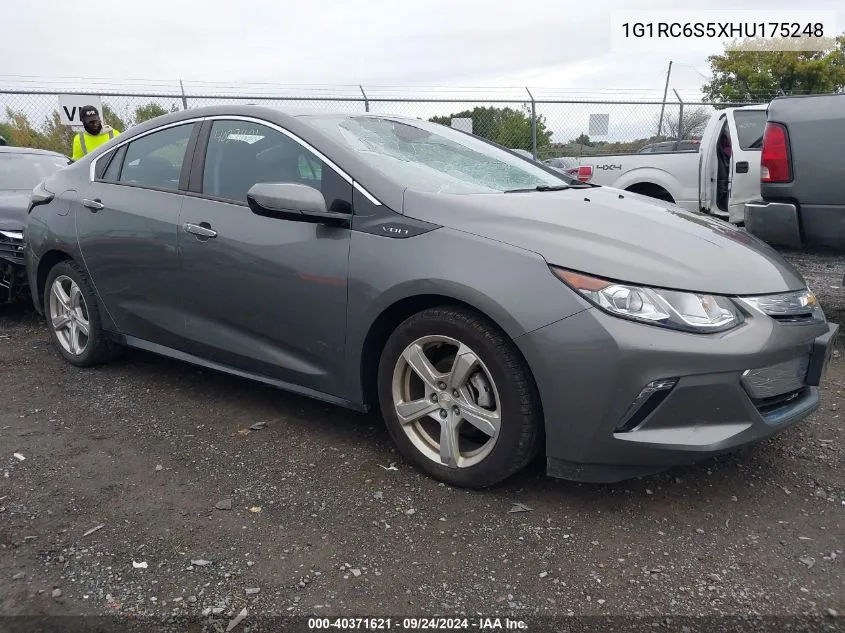 2017 Chevrolet Volt Lt VIN: 1G1RC6S5XHU175248 Lot: 40371621