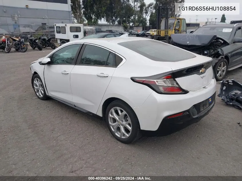 2017 Chevrolet Volt Premier VIN: 1G1RD6S56HU108854 Lot: 40396242